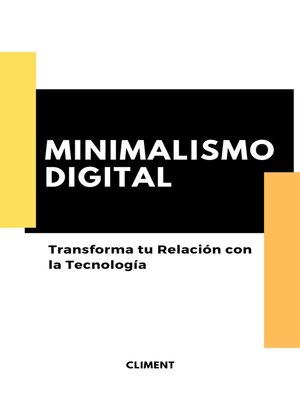 cover image of Minimalismo Digital